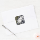Tropisch Cyclone Baaz Vierkante Sticker (Envelop)