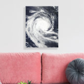 Tropisch Cyclone Dianne Canvas Afdruk (Insitu (Woonkamer))