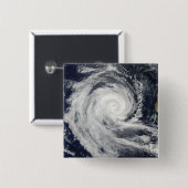 Tropisch Cyclone Dianne Vierkante Button 5,1 Cm (Voorkant /achterkant)