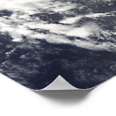 Tropisch Cyclone Gael Poster (Hoek)