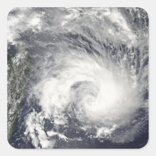 Tropisch Cyclone Gael Vierkante Sticker