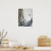 Tropisch cycloon Aila Poster (Keuken)