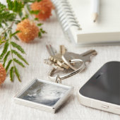 Tropisch cycloon Aila Sleutelhanger (Zijkant)