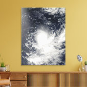 Tropisch cycloon Gelane Canvas Afdruk (Insitu (Woonkamer))