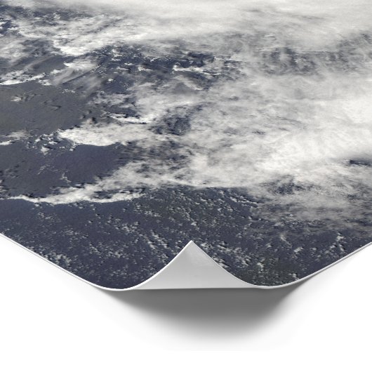 Tropisch cycloon Gelane Poster (Hoek)