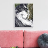 Tropisch cycloon Izilda Canvas Afdruk (Insitu (Woonkamer))