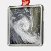 Tropisch cycloon Izilda Metalen Ornament (Links)