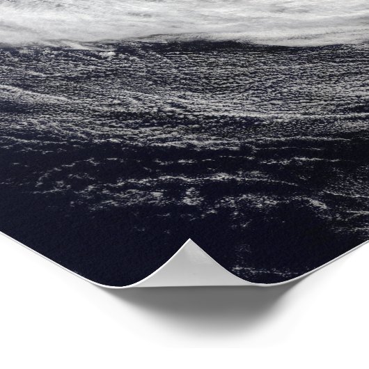 Tropisch cycloon Izilda Poster (Hoek)