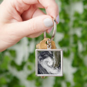 Tropisch cycloon Izilda Sleutelhanger (Hand)