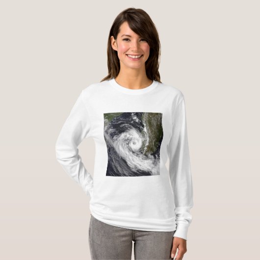 Tropisch cycloon Izilda T-shirt (Voorkant volledig)