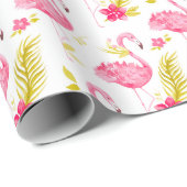 Tropisch dampkafraappapier cadeaupapier (Rol Hoek)