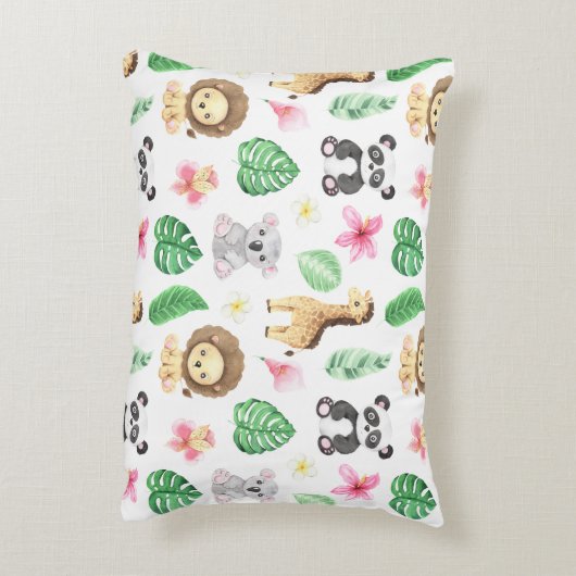 Tropisch dier accent kussen (Achterkant (Verticaal))