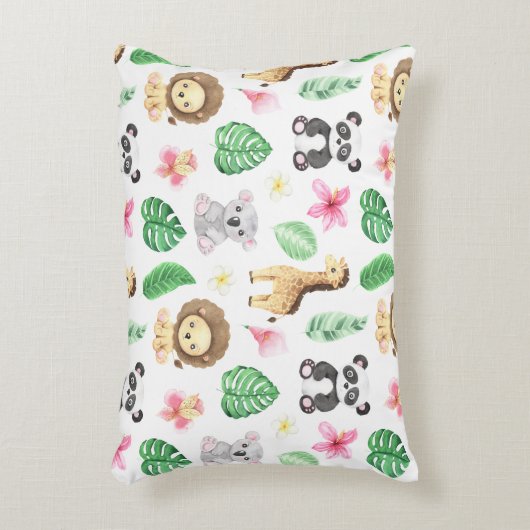 Tropisch dier accent kussen (Voorkant(Verticaal))