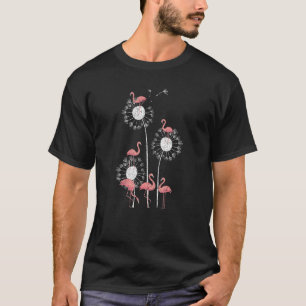 Tropisch Dierenvriend Exotische Vogelpaardenbloem T-shirt