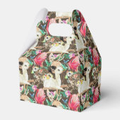 Tropisch dierpatroon bedankdoosjes (Achterkant)