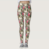 Tropisch dierpatroon leggings (Voorkant)