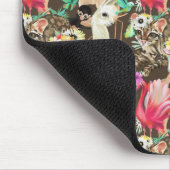 Tropisch dierpatroon muismat (Hoek)