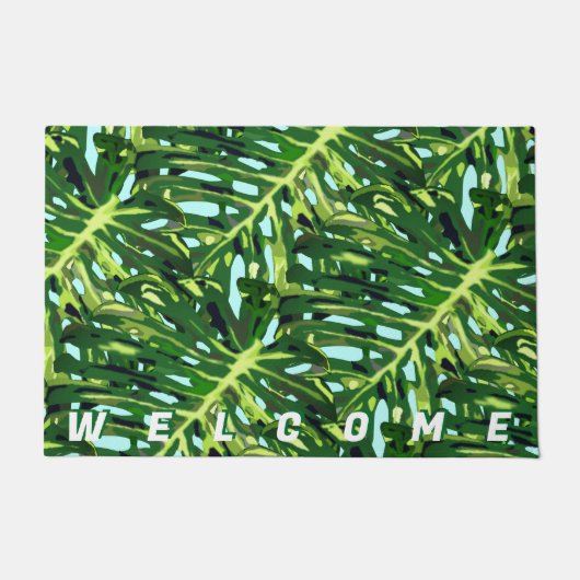 Tropisch Doormat Deurmat (Voorkant)