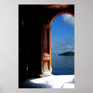 Tropisch Dream Doorway Poster