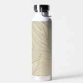 Tropisch drinkglas, gepersonaliseerd  waterfles (Links)