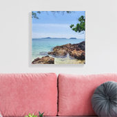 Tropisch droomlandschap  canvas afdruk (Insitu (Woonkamer))