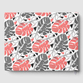 Tropisch drukmonster verlaat schaar oerwoud exo gastenboek (Achterkant)