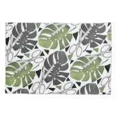 Tropisch drukmonster verlaat schaar oerwoud exo kussensloop (Achterkant)