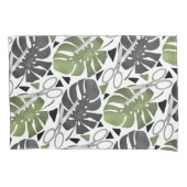 Tropisch drukmonster verlaat schaar oerwoud exo kussensloop (Voorkant)