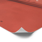 Tropisch dutje: Gezellige kat in Oerwoud Home Poster (Hoek)