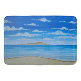 Tropisch eiland badmat