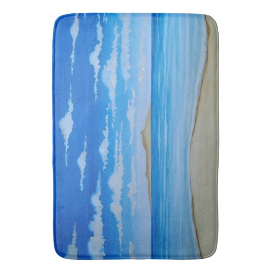 Tropisch eiland badmat (Voorkant Verticaal)