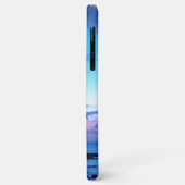 Tropisch eiland Beach Ocean Pink Blue Sunset Foto Case-Mate iPhone Case (Achterkant/links)