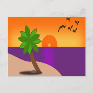 TROPISCH EILAND BRIEFKAART