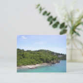 Tropisch Eiland Briefkaart (Staand voorkant)