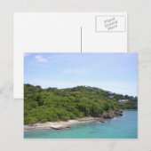 Tropisch Eiland Briefkaart (Voorkant / Achterkant)