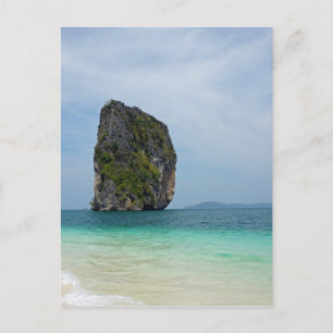 tropisch eiland briefkaart