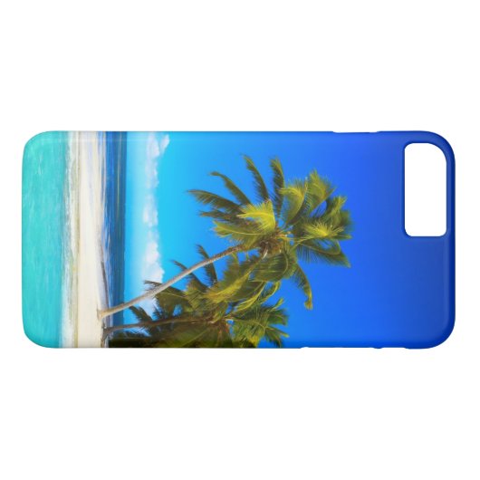 Tropisch eiland Case-Mate iPhone case (Achterkant (Horizontaal))