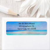 Tropisch eiland etiket (Insitu)