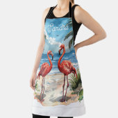 Tropisch Eiland Flamingo Schort (Insitu)