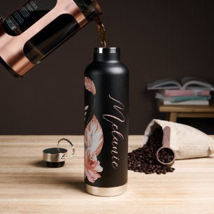 Tropisch eiland Floral Waterfles