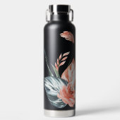 Tropisch eiland Floral Waterfles (Voorkant)