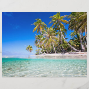 Tropisch eiland flyer