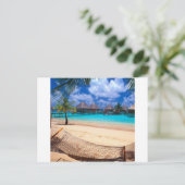 Tropisch eiland Frans-Polynesië Briefkaart (Staand voorkant)