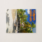 Tropisch eiland in Kaapverdië Legpuzzel (Horizontaal)