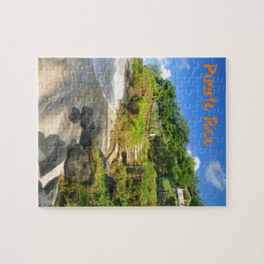Tropisch eiland in Puerto Rico Legpuzzel (Horizontaal)