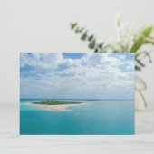 Tropisch eiland kaart (Staand voorkant)