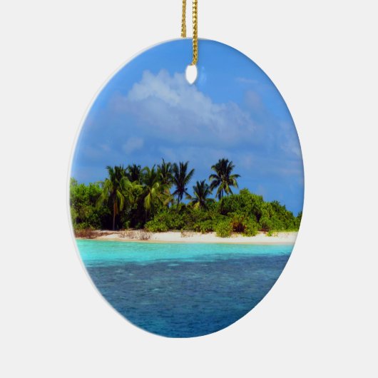 Tropisch eiland keramisch ornament (Rechts)