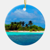 Tropisch eiland keramisch ornament (Voorkant)