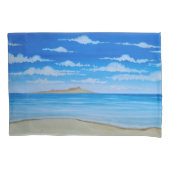 Tropisch eiland kussensloop (Voorkant-Links)