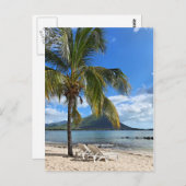 Tropisch eiland Lifestyle Briefkaart (Voorkant / Achterkant)